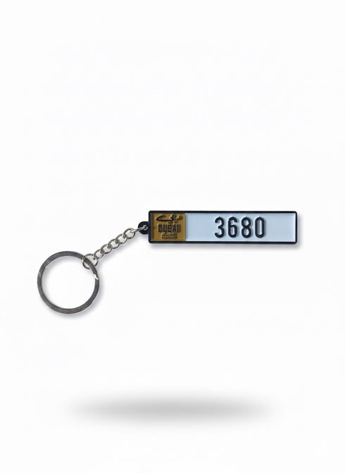 oh, Wanted Studio 3D Car Plate Keychain - Customized, Metal