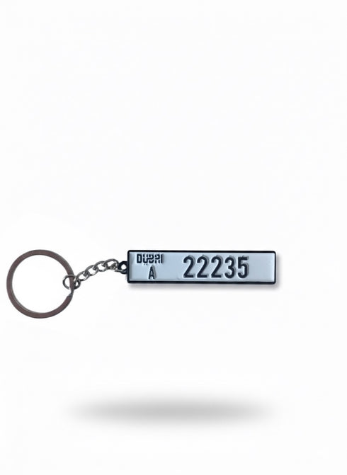 oh, Wanted Studio 3D Car Plate Keychain - Customized, Metal