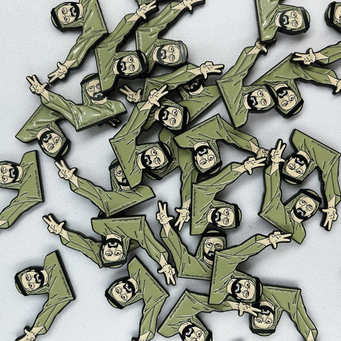 oh, Wanted Studio Brooch - Sheikh Mohammed Bin Rashid Al Maktoum 04, Metal