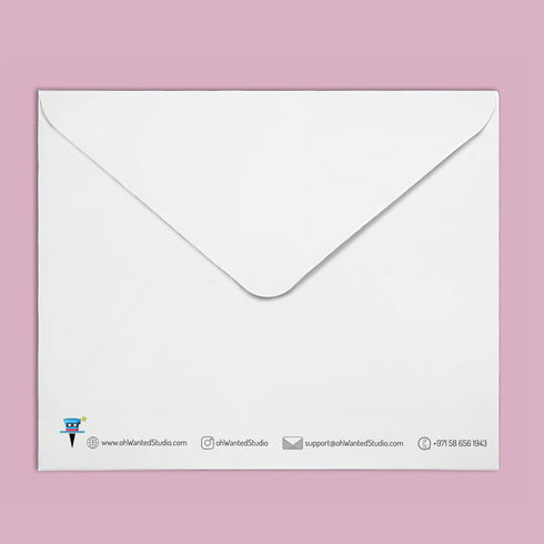 oh, Wanted Studio Favors - 3D Pop Up Card, Laser Cut, Premium Card Paper