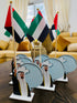 oh, Wanted Studio Favors - H.H. Sheikh Mohamed bin Zayed UAE Flag Stand, Premium Quality