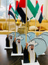 oh, Wanted Studio Favors - H.H. Sheikh Mohamed bin Zayed UAE Flag Stand, Premium Quality