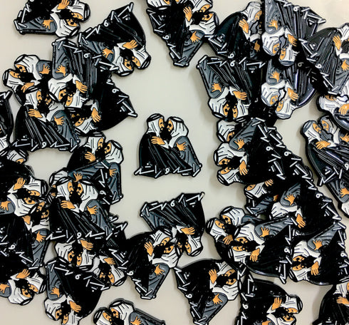 oh, Wanted Studio Brooch - Zayed and Rashid, Metal