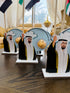 oh, Wanted Studio Favors - H.H. Sheikh Mohamed bin Zayed UAE Flag Stand, Premium Quality