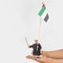 Sheikh Mohamed bin Zayed Al Nahyan stand for UAE Flag Day and National Day by oh, Wanted Studio.