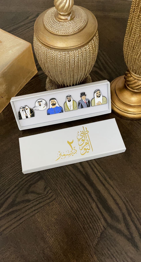 oh, Wanted Studio National Day Collection - 50th UAE National Day Brooch Collection