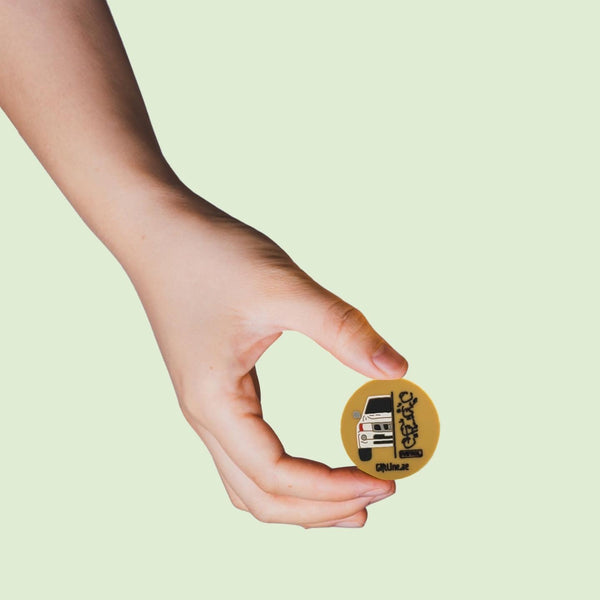 oh, Wanted Studio Phone Grip - Nissan Super Safari VTC 04, 41mm Diameter