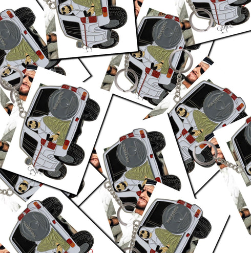 oh, Wanted Studio Pendant - Sheikh Zayed bin Sultan Al Nahyan & VTC, Metal